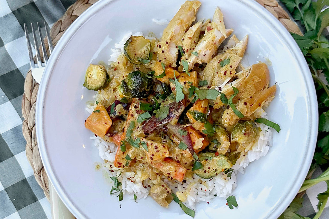 Chicken & Root Vegetable Curry Bowl Recipe