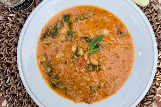 White Bean, Tomato & Kale Soup Recipe